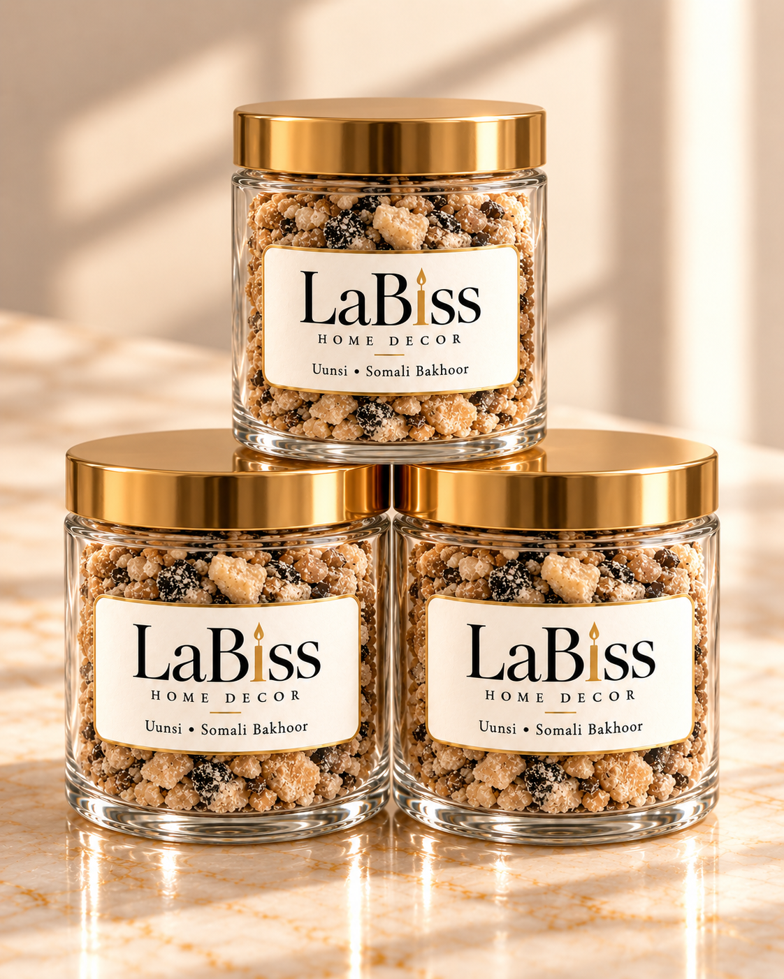 LaBiss Golden Heritage Uunsi | Somali Bakhoor (white)