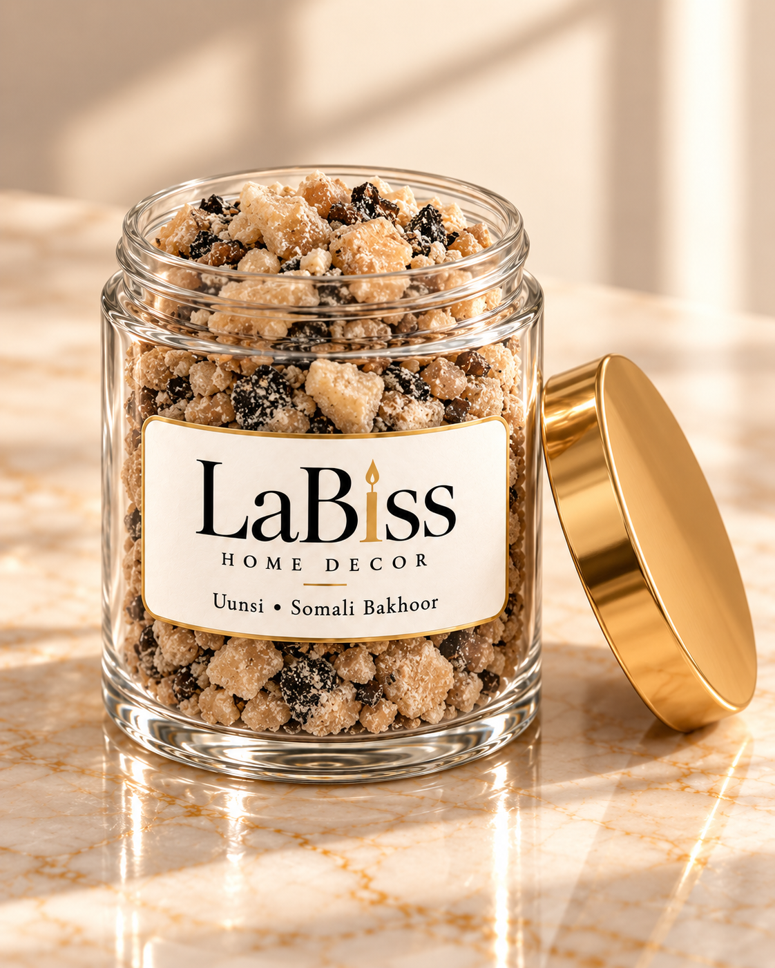LaBiss Golden Heritage Uunsi | Somali Bakhoor (white)