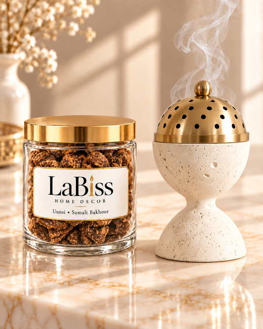 LaBiss Signature Uunsi | Somali Bakhoor (black)