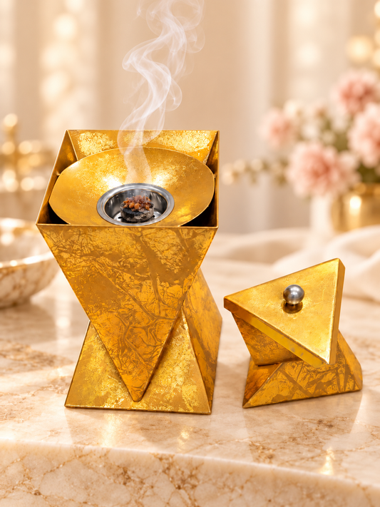 Golden Twist Bakhoor Burner